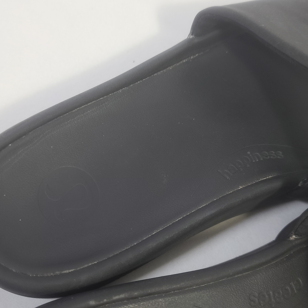 lululemon athletica Black Slide Sandals Size 11 - Picture 12 of 14